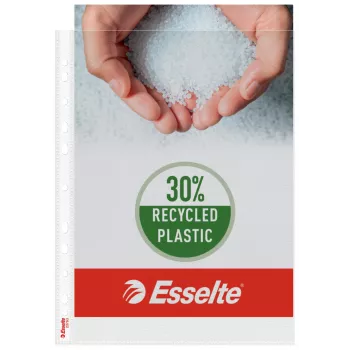 Esselte Plastlomme A4 75my skaidrūs 100 vnt