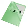 Esselte aplankas 105my A4 dėžutėje 100 vnt., A4, polipropilenas (PP), žalias, vertikalus, 220 mm, 1 mm