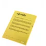 Esselte aplankas 105my A4 dėžutėje 100 vnt., polipropilenas (PP), geltona, portretinė, 220 mm, 1 mm