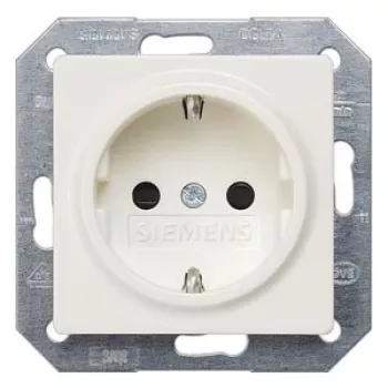 Siemens 5UB1518 kištukinis lizdas Type F Baltas
