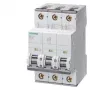 Siemens 5SY4306-6 automatinis jungiklis 3 polių 6A 400V B charakteristika
