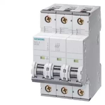 Siemens 5SY4302-7 miniatiūrinis automatinis jungiklis 3 poliai 2A C 10kA