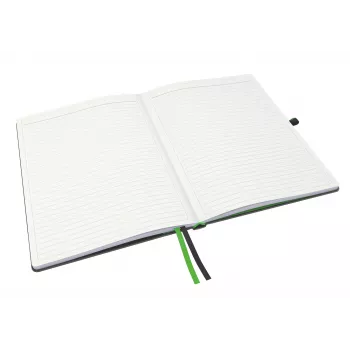 Leitz Notebook Complete A4 linijuotas 96 g 80 lapų, juoda, kietas viršelis