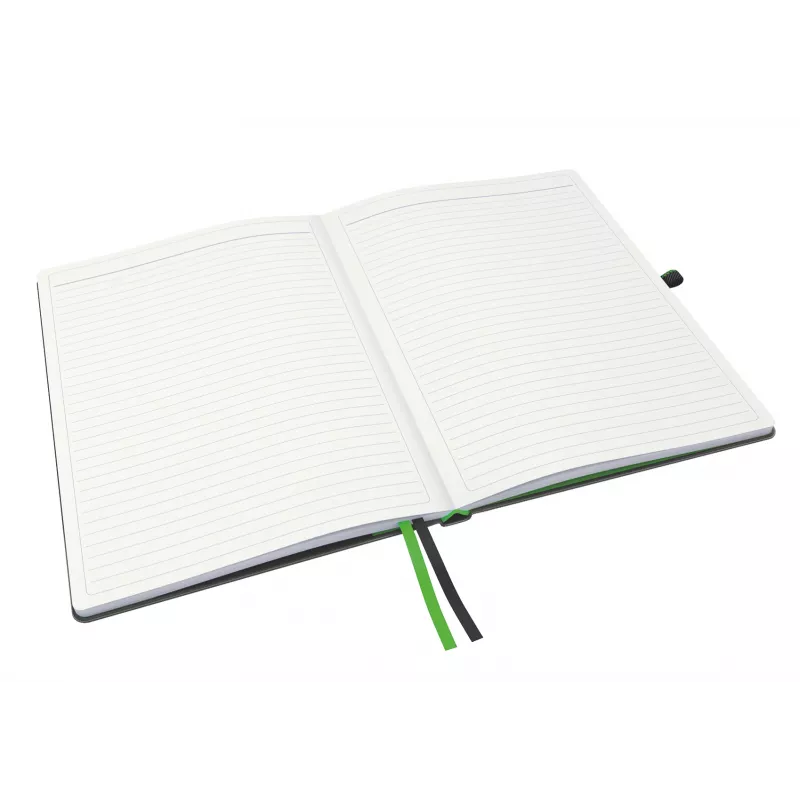 Leitz Notebook Complete A4 linijuotas 96 g 80 lapų, juoda, kietas viršelis