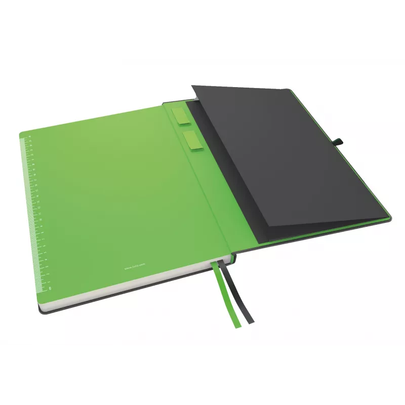 Leitz Notebook Complete A4 linijuotas 96 g 80 lapų, juoda, kietas viršelis