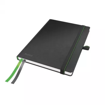 Leitz Notebook Complete A5 kvadratinis 96 g 80 lapų, juoda