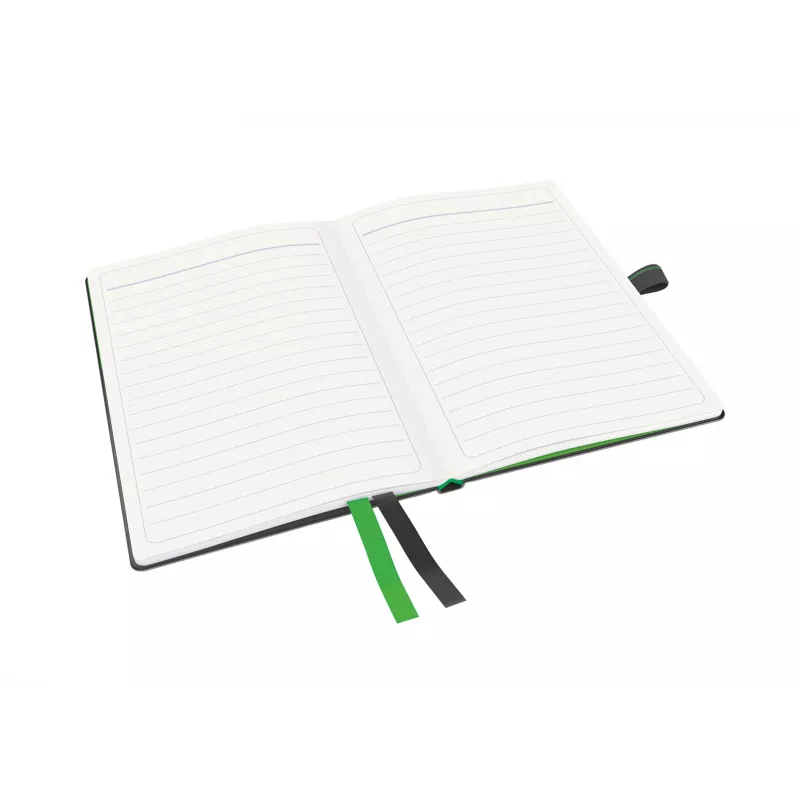 Leitz Notebook Complete A6 linijinis 96 g 80 lapų, juoda, kieti viršeliai