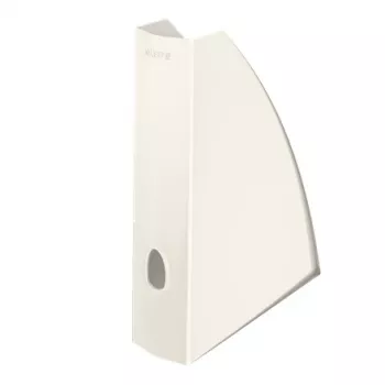 Leitz WOW žurnalinė dėžutė, balta, plastikinė, A4, 258 mm, 258 mm, 290 g