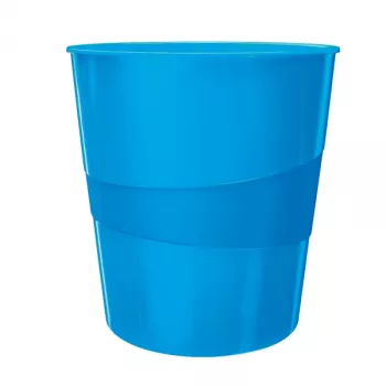 Leitz WOW šiukšliadėžė 15L, 29 cm, blizgi apdaila