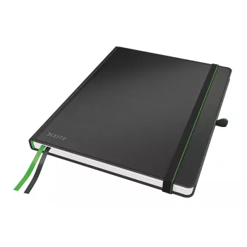 Užrašinė Leitz Complete iPad dydžio linijuota 96 g 80 lapų, juoda, kietas viršelis