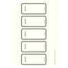 Leitz Spine Labels PC printable, skirti WOW segtuvams, 80 mm