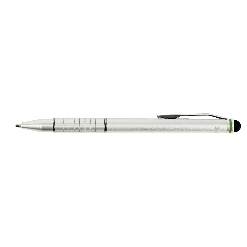 Leitz Stylus 2-in-1 rašiklis ir liečiamojo ekrano rašiklis, universalus, sidabrinis, aliuminis, silikonas, 10 g