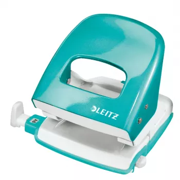 Leitz NeXXt WOW 5008 metalinis 2-ių skylių perforatorius 30 lapų, mėlynas/baltas