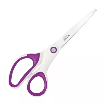 Leitz WOW Titanium biuro žirklės 205 mm, tiesus pjūvis, violetinė, balta