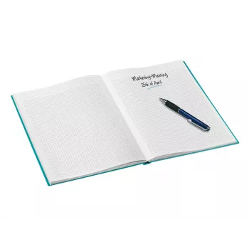 Leitz WOW Užrašinė A5 languota su kietu viršeliu, Pattern, Mėlyna, 80 lapų, 80 g/m²