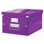 Leitz Click & Store WOW vidutinė laikymo dėžė, violetinė, kartonas, 16,7 L, 281 mm, 200 mm, 265 x 335 x 188 mm