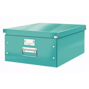 Leitz Click & Store WOW didelė laikymo dėžė, turkio spalva, kartonas, 29,6 L, 1,28 kg, 1 vnt.