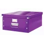 Leitz Click & Store WOW didelė archyvavimo dėžė, violetinė, kartonas, 1,28 kg