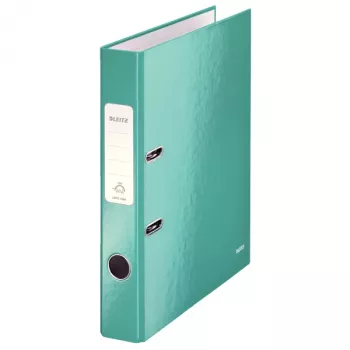 Leitz Lever Arch File 180° WOW POB/Laminuotas A4/50mm, A4, Kartonas, Turkio spalva, 350 lapų, 80 g/m², 5 cm