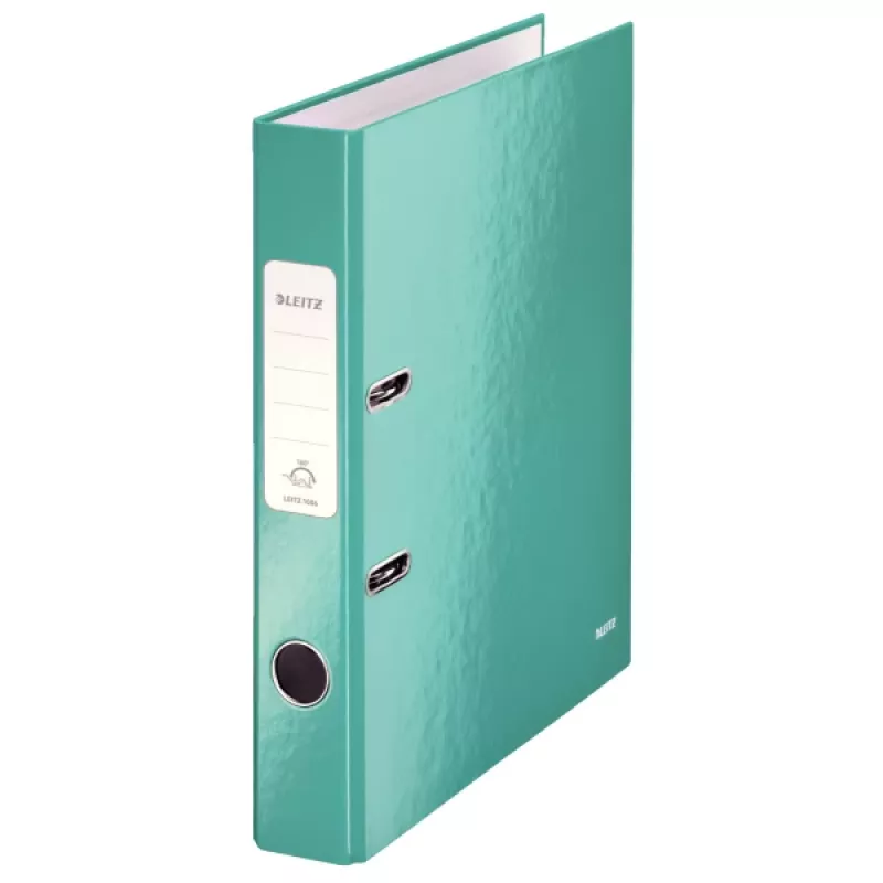 Leitz Lever Arch File 180° WOW POB/Laminuotas A4/50mm, A4, Kartonas, Turkio spalva, 350 lapų, 80 g/m², 5 cm