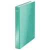 Leitz Ringbinder WOW Laminuotas A4+ 2DR/25mm, A4, Kartonas, Mėlyna, Balta, 250 lapų, 80 g/m²