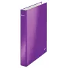 Leitz WOW Laminuotas segtuvas A4+ 2DR/25mm, violetinis