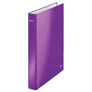 Leitz WOW Laminuotas segtuvas A4+ 2DR/25mm, violetinis