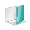Leitz Ringbinder WOW Laminuotas A4+ 4DR/25mm, A4, kartonas, metalinis, turkio, 230 lapų, 80 g/m², 2.5 cm