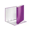 Leitz WOW Laminuotas segtuvas A4+ 4DR/25mm, metalinis violetinis