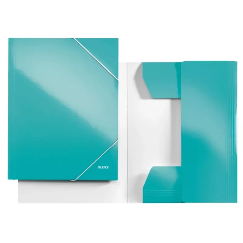 Leitz 3-Flap Folder WOW Card/POB A4, A4, polipropilenas (PP), žalia, 250 lapų, 80 g/m²