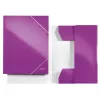 Leitz 3-Atvartinis Aplankas WOW Card/POB A4, violetinis, polipropilenas, 250 lapų