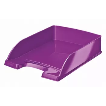 Leitz WOW dokumentų dėklas, violetinis, A4, plastikas