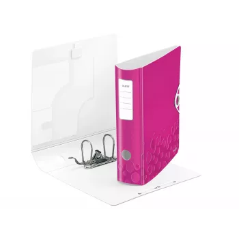 Leitz Lever Arch File Active PP WOW A4/80mm, A4, polipropilenas, rožinė, 500 lapų, 80 g/m², 8,2 cm