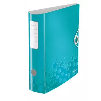 Leitz Lever Arch File Active PP WOW A4/80mm, A4, poliuretano putplastis, turkio spalva, 500 lapų, 80 g/m², 8,2 cm