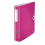 Segtuvas Leitz Lever Arch File Active PP WOW A4/65mm, A4, polipropilenas, rožinė, 350 lapų, 80 g/m², 6,5 cm