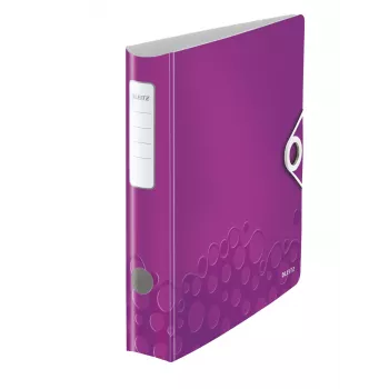 Leitz Lever Arch File Active PP WOW A4/65mm, A4, poliuretanas, violetinė, 350 lapų, 80 g/m², 6,5 cm