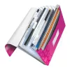 Leitz Project File WOW PP, A4, polipropilenas, rožinė metalinė, 200 lapų