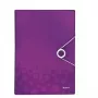 Leitz Project File WOW PP segtuvas, A4, polipropilenas (PP), violetinis, 200 lapų, 254 mm, 38 mm