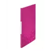 Leitz Display Book WOW 20 kišenių, Metallic, Rožinė, PVC