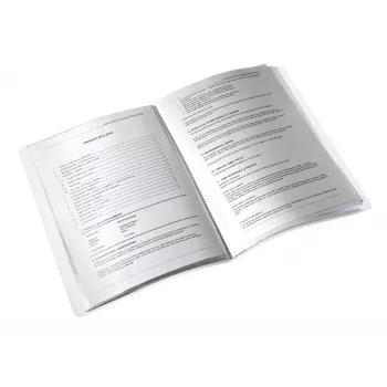 Leitz Display Book WOW 20 kišenių, Metallic, Rožinė, PVC