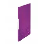Leitz Display Book WOW 20 kišenių, metalinis purpurinis, PVC, A4