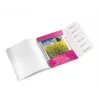 Leitz Divider Book WOW PP 6 skirtukų, A4, polipropilenas (PP), metalinis, rožinis, 200 lapų, 260 mm, 17 mm