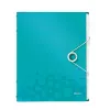 Leitz Divider Book WOW PP 12 skirtukų, A4, polipropilenas (PP), mėlyna, metalinė, 200 lapų, 265 mm, 17 mm