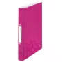 Leitz 42570023 aplankas su žiedais A4 Metallic, rožinis