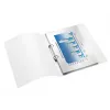 Leitz 42570023 aplankas su žiedais A4 Metallic, rožinis