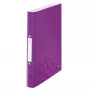 Leitz WOW segtuvas A4 2RR/25mm, PP, violetinis/baltas