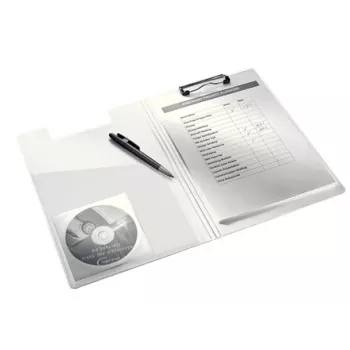 Leitz segtuvas su dangteliu WOW, A4, polifoamas, rožinis, 75 lapų, 1 kišenė, 230 mm