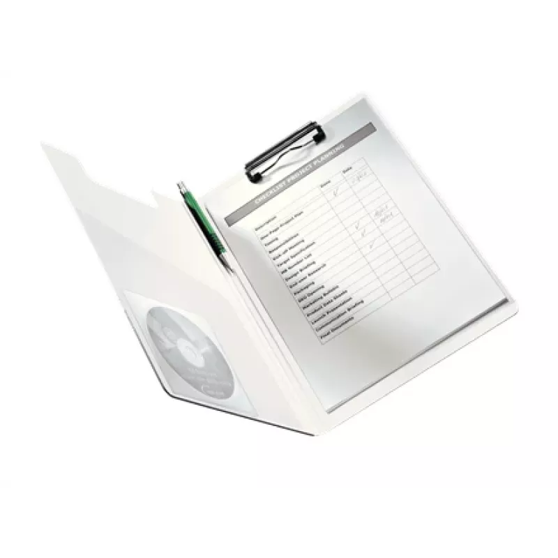 Leitz segtuvas su dangteliu WOW, A4, polifoamas, rožinis, 75 lapų, 1 kišenė, 230 mm