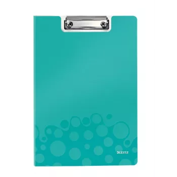 Leitz WOW planšetė su užvalkalu, A4, polifoamas, mėlyna, 75 lapai, 1 kišenė, 230 mm