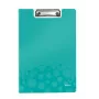Leitz WOW planšetė su užvalkalu, A4, polifoamas, mėlyna, 75 lapai, 1 kišenė, 230 mm